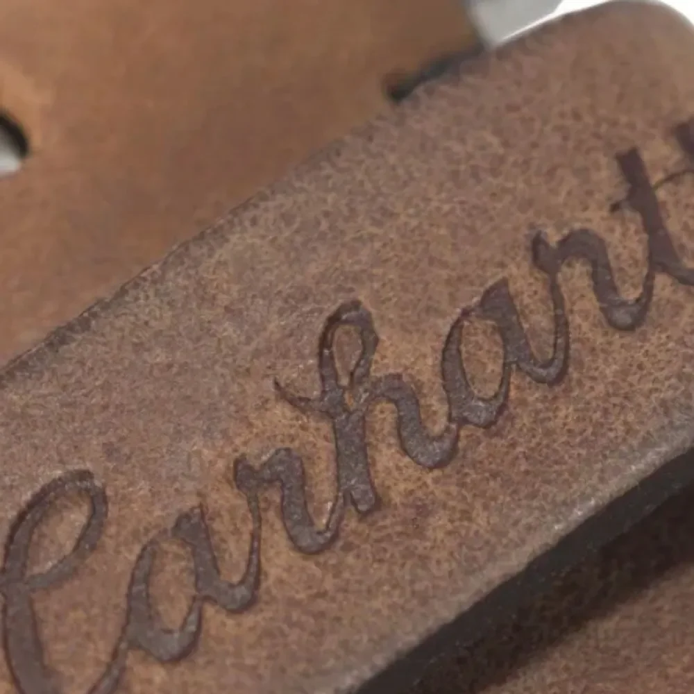 Carhartt Tanned Leather‎ Continuous Belt w/Nickel Roller Finish- Tan